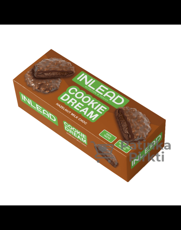 Inlead Cookie Dream Hazelnut 128 g-Milk Choc