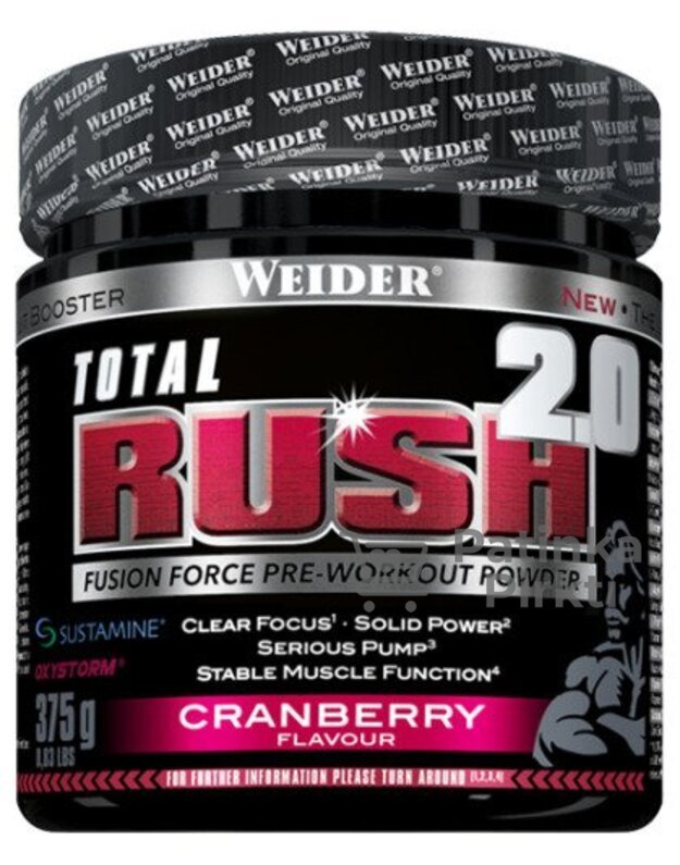 Weider Total RUSH 2,0 375 g