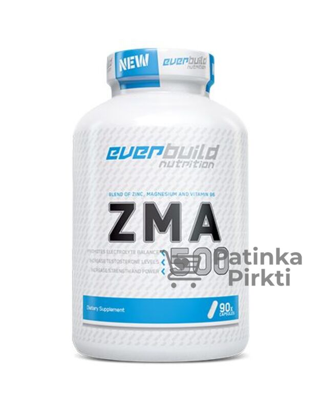 EverBuild Nutrition ZMA 500 90 kaps