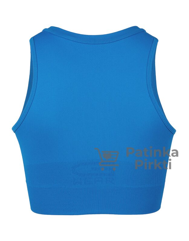 Gorilla Wear Olivia Seamless Crop Top - Blue