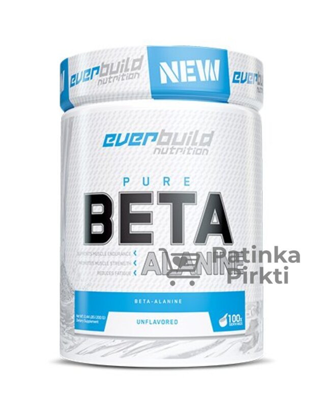 EverBuild Nutrition Beta Alanine 200g 100% grynas