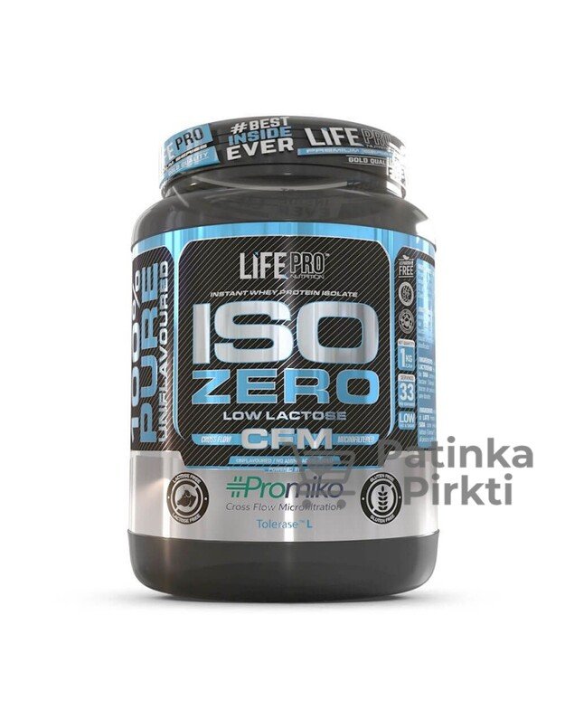 Life Pro Isolate Zero 1kg (CFM) -100% grynas  izoliatas be skonio