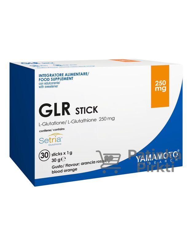 Yamamoto Nutrition GLR Glutatione Setria® 30 pak.