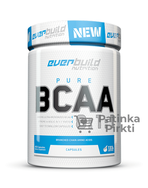 Everbuild BCAA 8:1:1 800MG™ 400 kaps