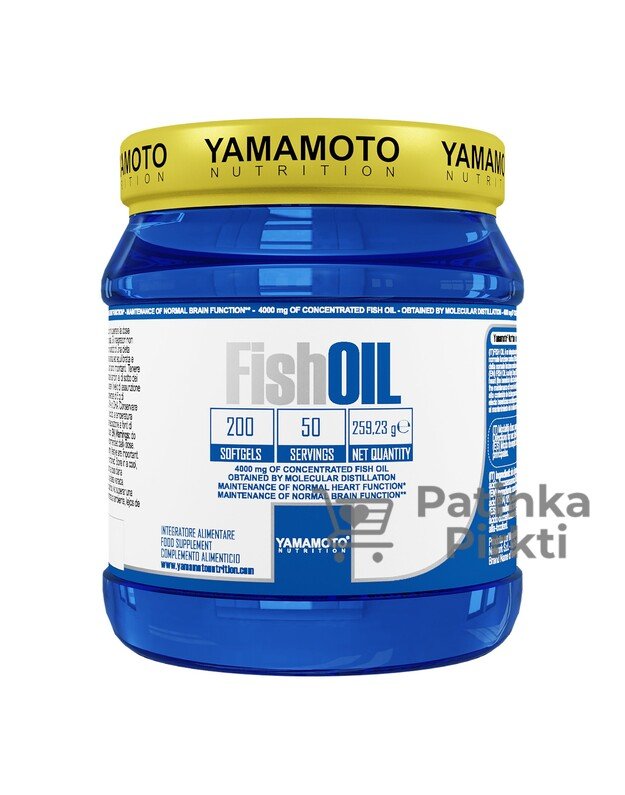 Yamamoto Nutrition Omega 3 200 kaps.