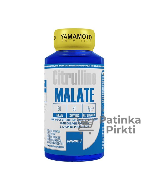 Yamamoto Nutrition Citruline Malate 90 tab.