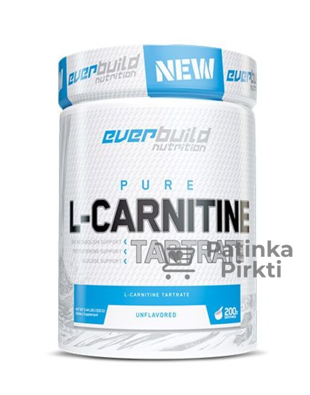 EverBuild Nutrition L-Carnitine Tartrate 1000 200g