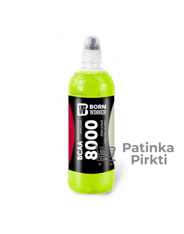 Born Winner BCAA Drink 8000mg  2:1:1 (Green Apple)