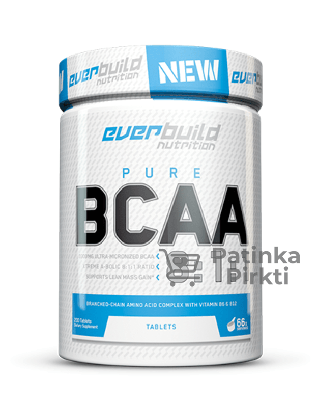 Everbuild BCAA 8:1:1 1000MG™ 200 tab