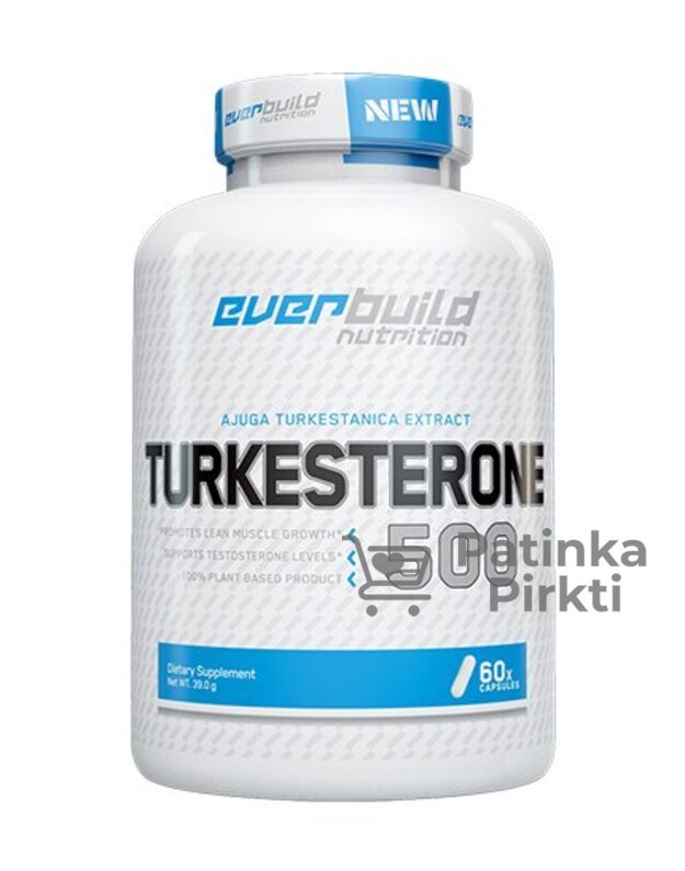 Everbuild Nutrition Turkesterone 500 60 kaps