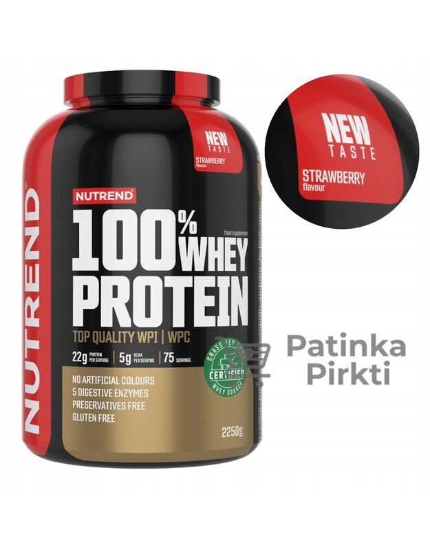 Nutrend 100% Whey Protein 2250g