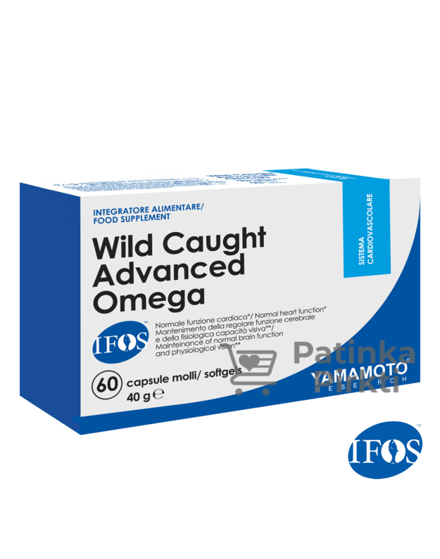 Yamamoto Nutrition Wild Caught Omega3  60 kaps