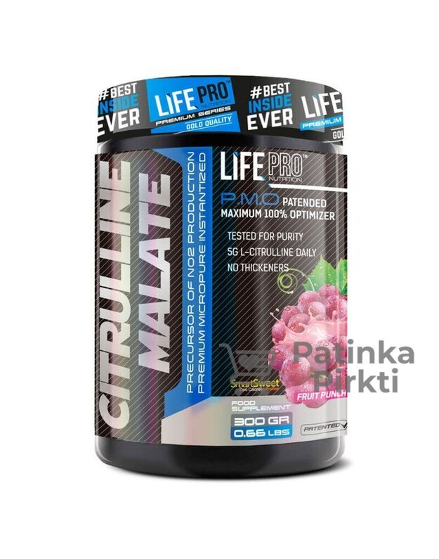 Life Pro Citrulino Malatas 300g (2 skirtingų skonių)