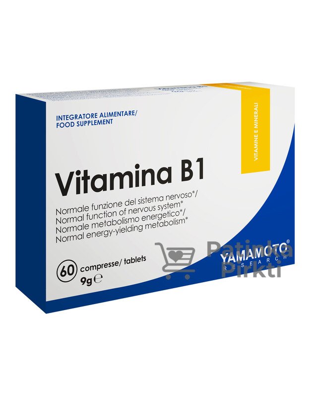 Yamamoto Research Vitamina B1 60 tabl.