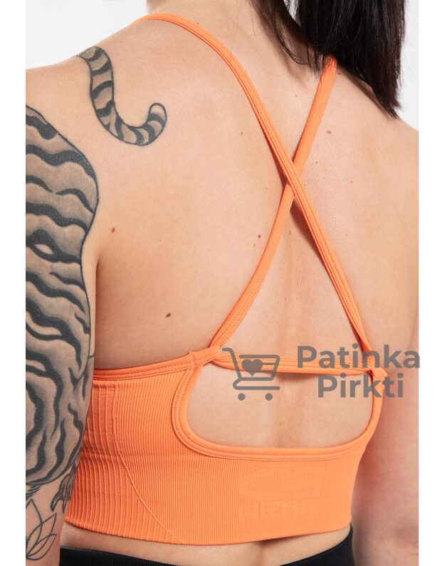 Gorilla Wear Olivia Seamless Sports Bra - Peach