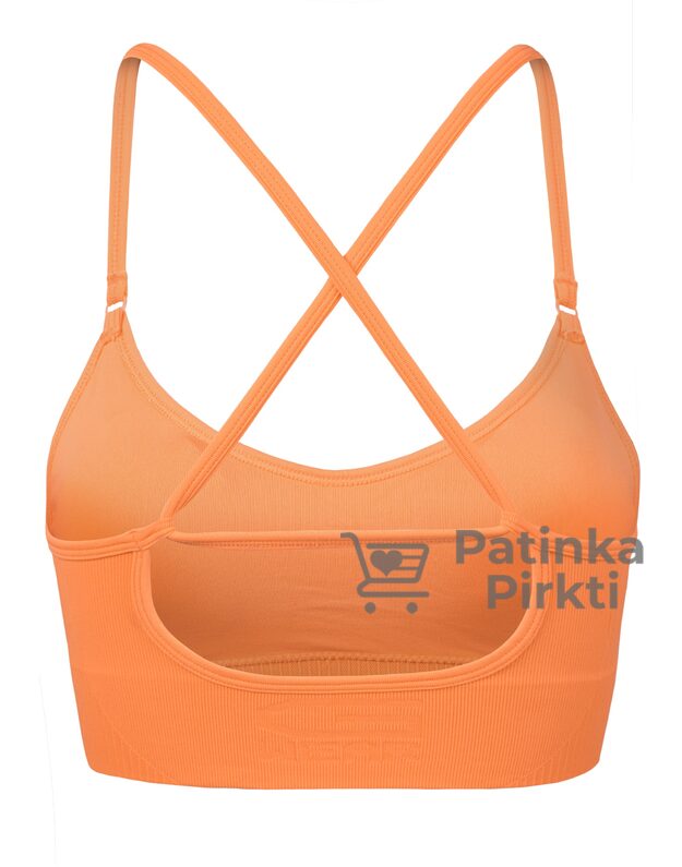 Gorilla Wear Olivia Seamless Sports Bra - Peach