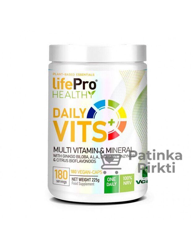 Life Pro Daily Vits 180 caps (net180 dienų)