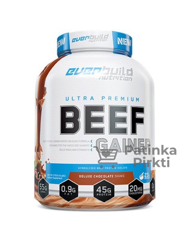 Everbuild Nutrition BEEF GAINER 2720g 