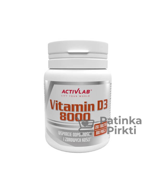 Activlab Vitamin D3 8000 200 tabl.