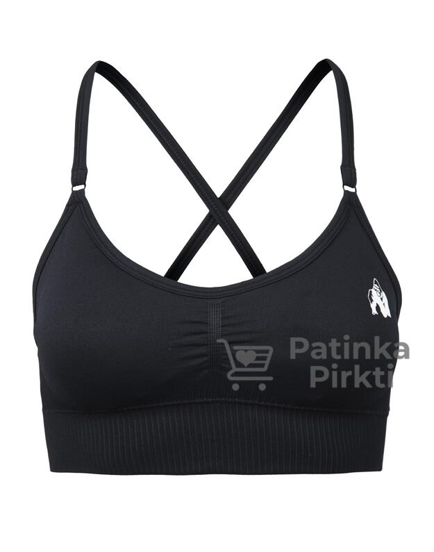 Gorilla Wear Olivia Seamless Sports Bra - Black