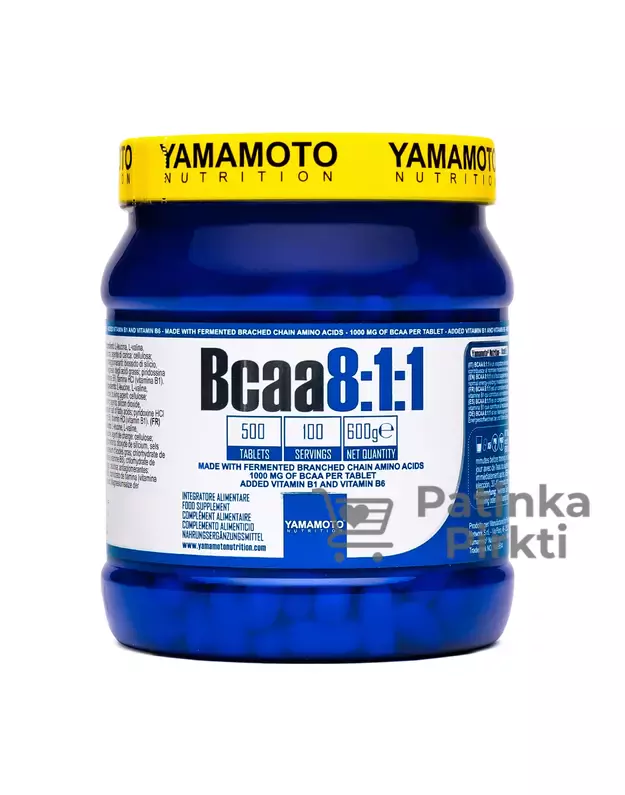 Yamamoto Nutrition BCAA 8:1:1 500 tabl.