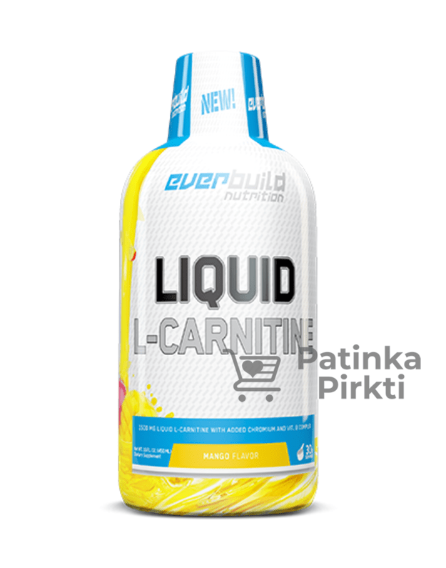 Everbuild Nutrition Liquid L-Carnitine+ Chromas 1500 mg 450 ml