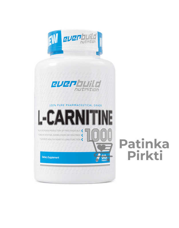 Everbuild Nutrition L-Carnitine 60 tabl.