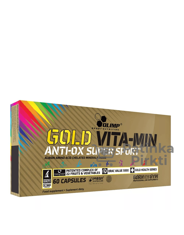 Olimp GOLD VITA-MIN Anti-OX Super Sport 60 kaps