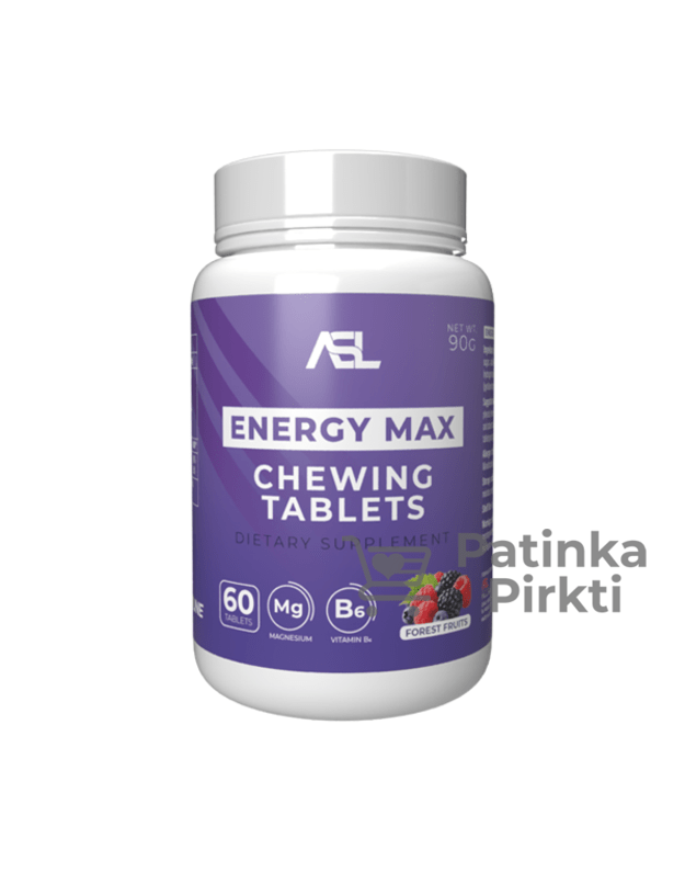 ASL Energy MAX 60 tabl.(Chewing)