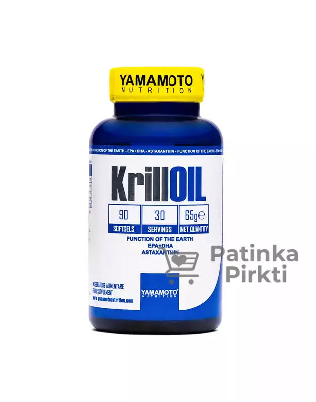 Yamamoto Nutrition Omega Krill 90 kaps