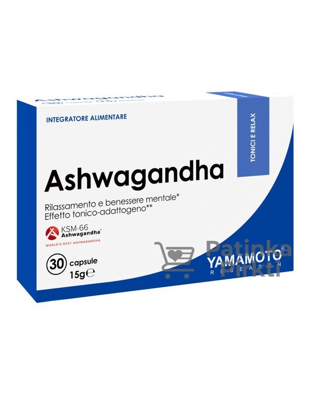 Yamamoto Nutrition Ashwaganda KSM-66 30 caps