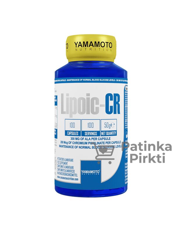 Yamamoto Nutrition Lipoic-CR 100 kaps