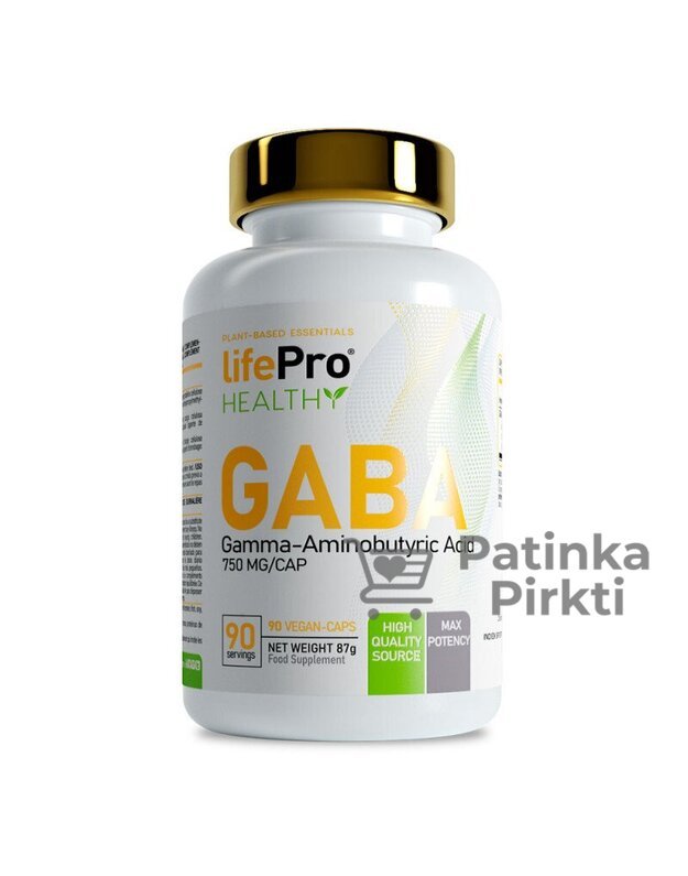 LIFE PRO GABA 100 kaps x 750 mg