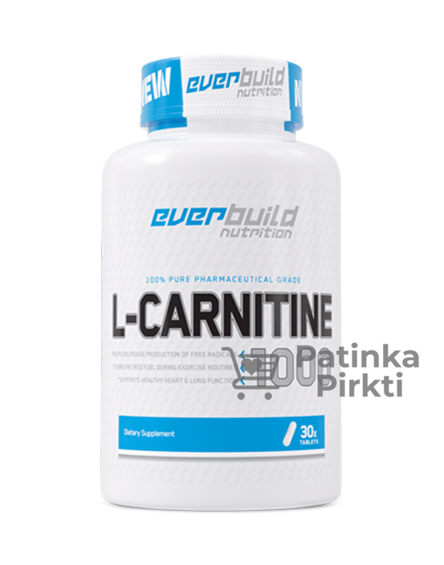 Everbuild Nutrition L-Carnitine 30 tabl.