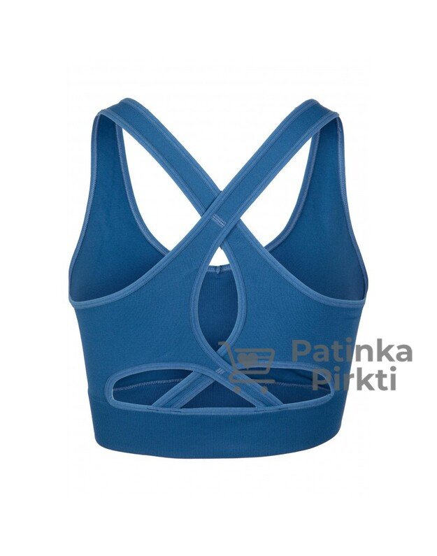 Gorilla Wear Hilton Seamless Sports Bra - Blue