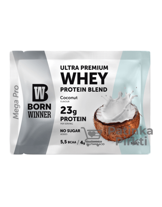 BW Ultra Premium Whey Protein 30 gr (Kokosų)