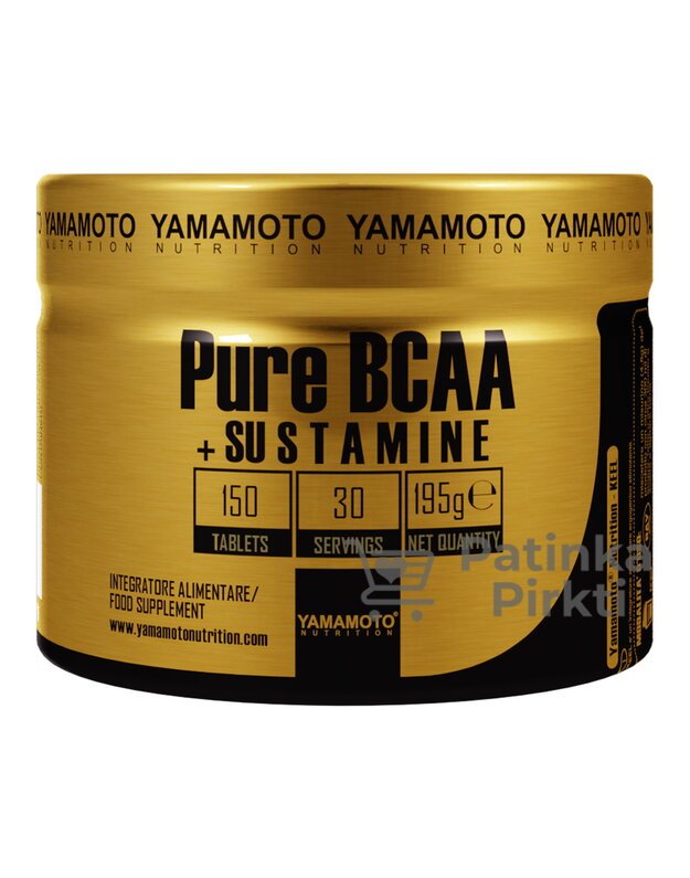 Yamamoto Nutrition Pure BCAA + L-Alanyl L-Glutamine 150 tabl.