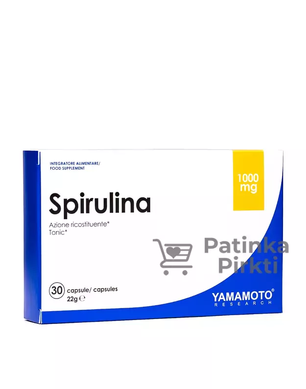 Yamamoto Research Spirulina 30 kaps