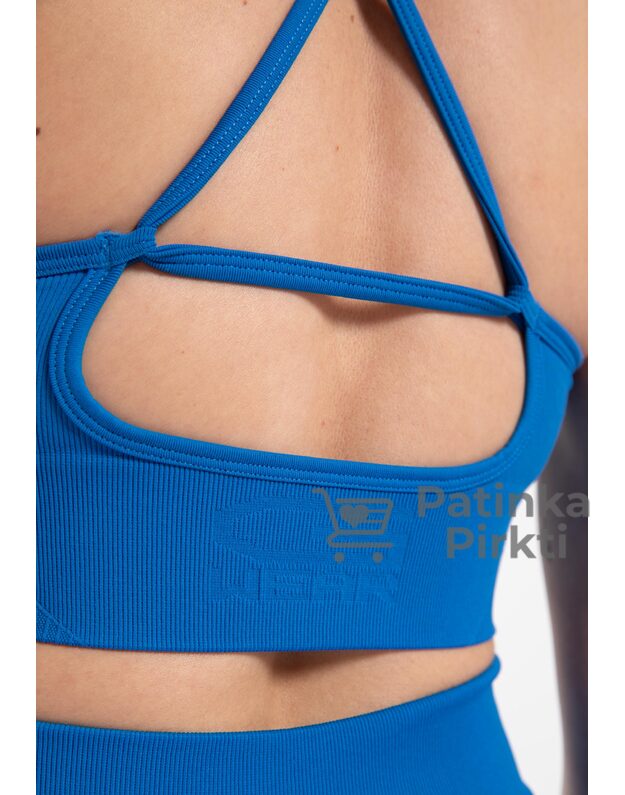 Gorilla Wear Olivia Seamless Sports Bra - Blue