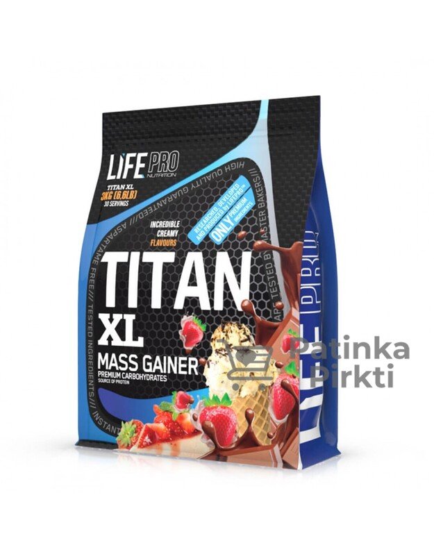 Life Pro Titan 7kg (masės auginimui)