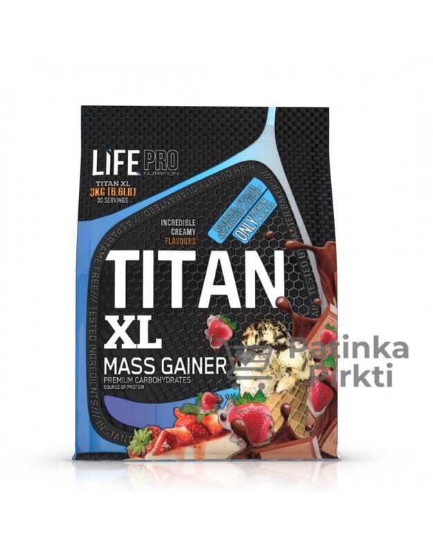 Life Pro Titan 7kg (masės auginimui)