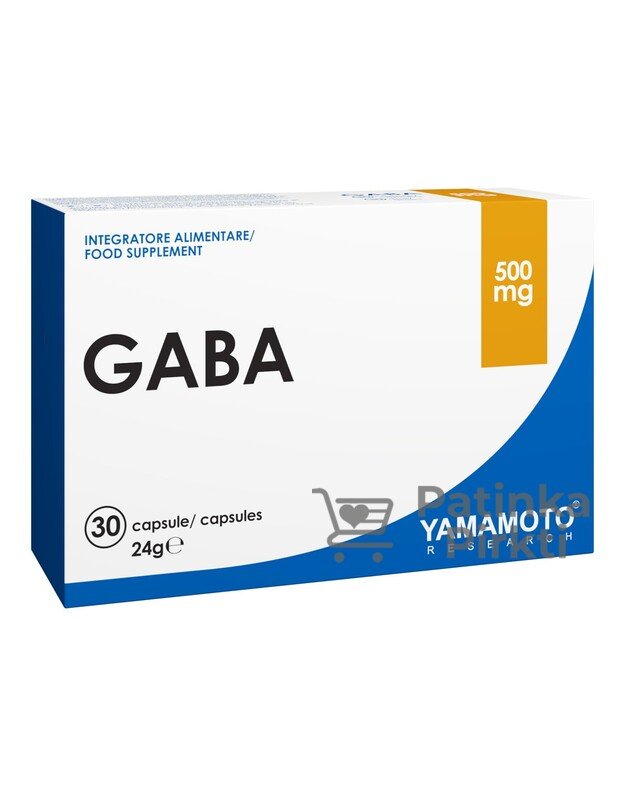 Yamamoto Nutrition GABA 30 kaps