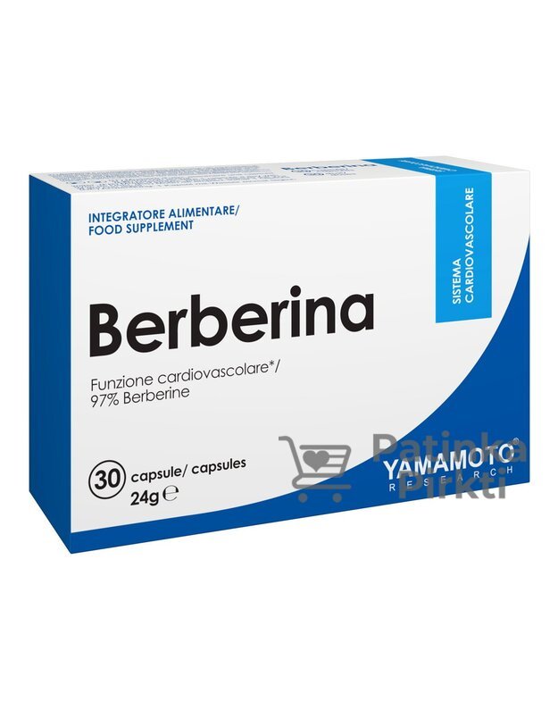 Yamamoto Nutrition Berberinas 30 kaps