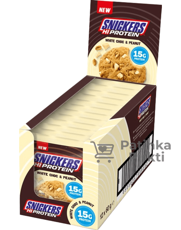 Snickers Hi Protein Whiten Choc Peanut 60 gr