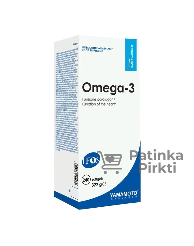 Yamamoto Nutrition Omega 3 240 kaps (ifos)